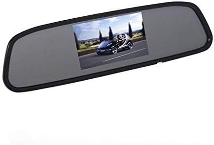 5 Inch TFT LCD Car Color Rear View Mirror Monitor for Parking Backup Camera DVD VCR