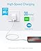 Anker USB C to Lightning Cable, MFi Certified Cable for iPhone 13 Pro 12 Pro Max 12 11 X XS, Supports Power Delivery (6FT, 2-Pack, White)