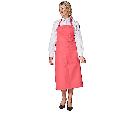Hurry Jump - Tablier Cuisine Homme Professionnel Tablier de Cuisine Femme, Unisexe, 2 Poches, Ajustable, Élégant, Confortable, Pour Restaurant, Barbecue,...