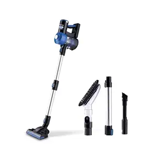 KENT Zoom Plus Vacuum Cleaner | Powerful 150W | Cordless, Hoseless & Rechargeable | Bagless Design | Cyclone5 Technology | Washable HEPA Filter | Multi Nozzle Operation | Detachable & Easy to Pack