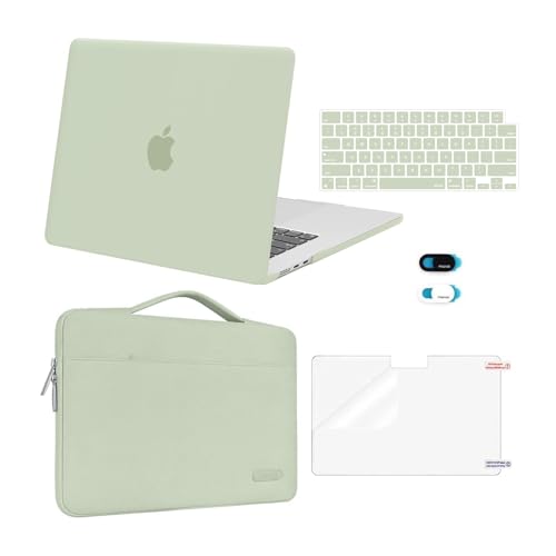 Image of MOSISO Compatible with MacBook Air 15 inch Case M5 2026 M4 M3 M2 2025-2023