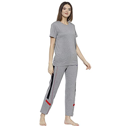 Image of Mack Jonney Cotton Blend Track suit Co-ord Set For Women-VJ WNS-046