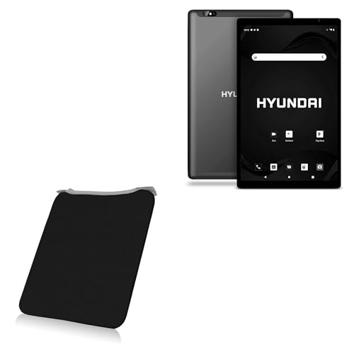 BoxWave Case Compatible with Hyundai HYTAB Plus Tablet (10.1 in) - SlipSuit, Soft Slim Neoprene Pouch Protective Case Cover - Jet Black