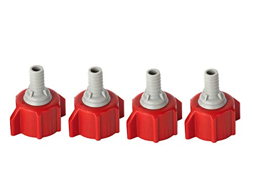 Conector BIB rojo de 3/8 elimina aire en bolsas de refresco 2