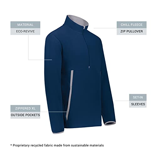 Augusta Sportswear Boys' Youth Chill Fleece 2.0 1/2 Zip Pullover3