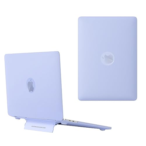 Funda MacBook Air 13.6 A2681 M2 carcasa rígida morada para laptop de 2022