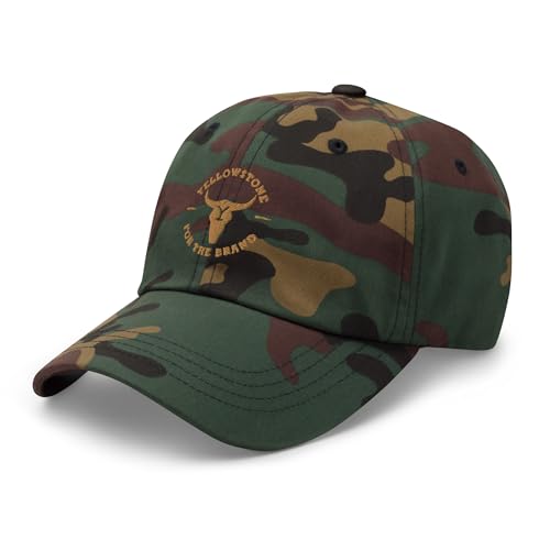 Image of Paramount Yellowstone Dutton Ranch Logo Hat - Officially Licensed