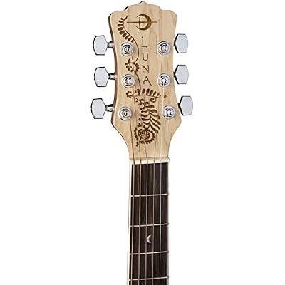 Luna Henna Paradise Select Spruce Acoustic Electric Guitar