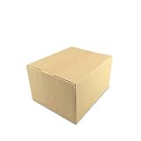 Qualität: Einwellig 100 Faltkartons 250 x 200 x 140 mm Versandkartons aus Wellpappe 1 wellige Kartonverpackungen KK 26