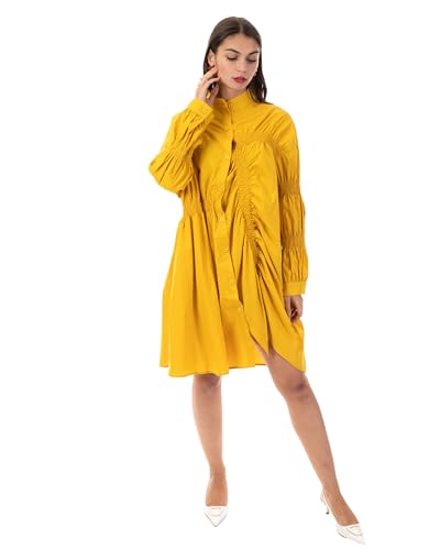 Robe chemise asymétrique pour vos sorties d'été et look de bureau