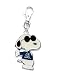 SNOOPY LOVES BASEBALL PEANUTS CHARACTER JEWELRY CHARM FOR YOUR PETS COLLAR DOG CAT LEASH ZIPPER PULL PURSE DIY PROJECTS ETC