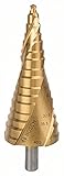 Fácil de usar Bosch 2 608 587 434 - Brocas escalonadas HSS-TiN - M10-M40, 10,0 mm, 125,5 mm (pack de 1)