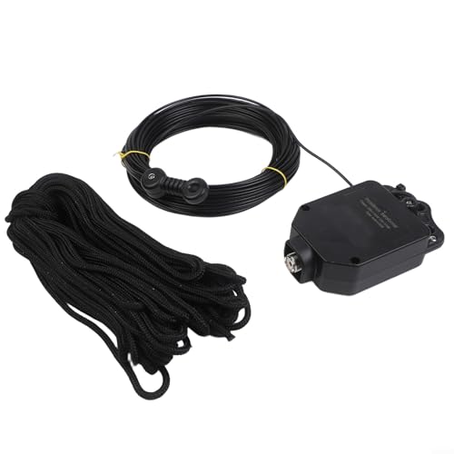 Antena de onda corta de media onda con balun 1:64 blindado y soporte de 150W