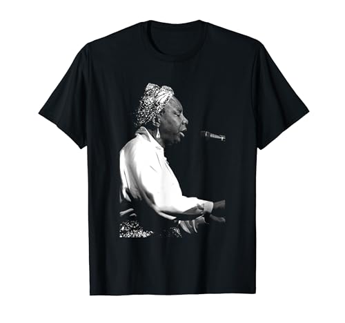 Photo de Nina Simone At The Piano Royal Albert Hall Par Stephen Wright T-Shirt