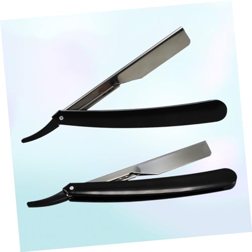 HONMEET Beard Razor 2pcs Manual Razor for Men Material Safe and Comfortable for Hair