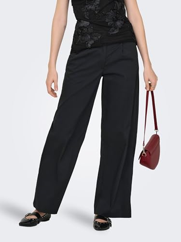 Pantalon femme JDYMIO JACQUELINE de YONG coupe ample fluide et pantalon droit léger