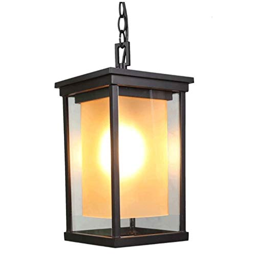 Lustre extérieur étanche de design européen en verre et aluminium de haute qualité