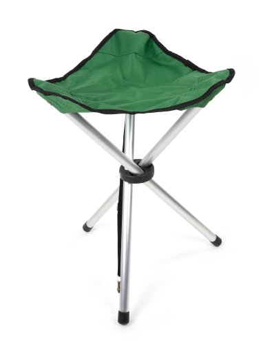 Trailside Tripod Folding Stool, Size: 16" x 13 1/2" x 13 1/2" (Opened), 9007