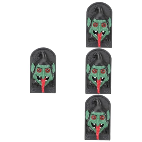 Décoration de porte Halloween lumineuse HANABASS pour l'ambiance mystérieuse de vos soirées bar