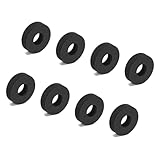 Ruimou 8 Pcs Schaumstoffdichtungen Wasserdicht O-Ring (39x16x10mm) Für Gartenbrunnen 33-37mm LED-Ring Und 0,5 Zoll Durchmesser Brunnenschlauch