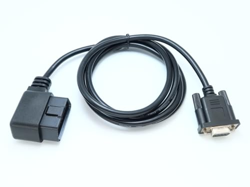 DECHITH Angled OBD2 Male to DB9 Serial RS232 Female Cable for Diagnostic Tool & Code Reader 5ft by DECHITH - Image 4