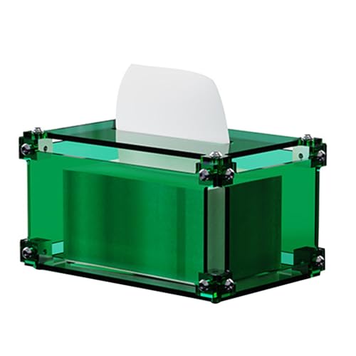 Boîte à mouchoirs rectangulaire en acrylique pour un design épuré - 2