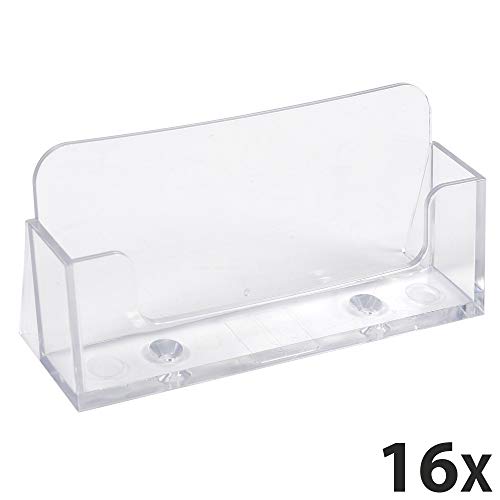 Tarjetero transparente Exacompta de alta transparencia y resistencia de un compartimento 2