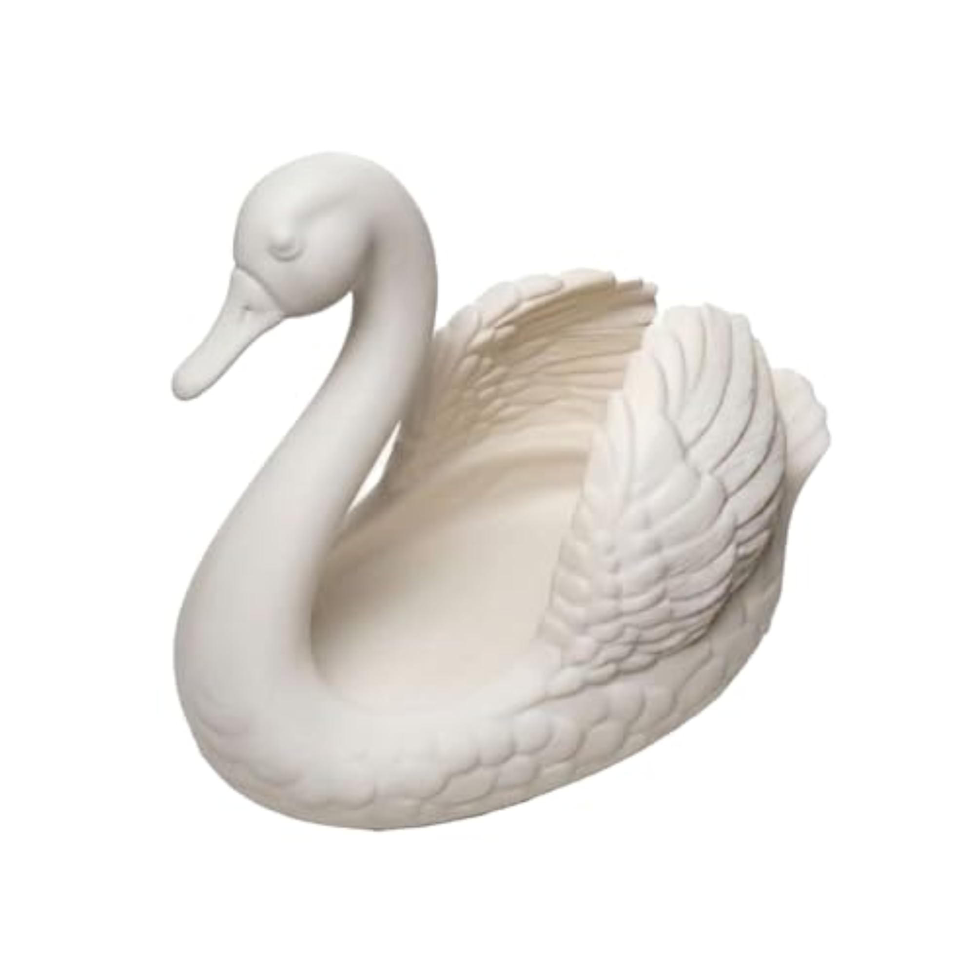 Swan Design Jewelry Organizer Stand with Tray