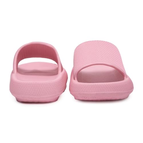 Pillow Slippers for Girls Boys, Kids House Slides Sandals Shower Bathroom Non-Slip Open Toe Quick Drying Soft Comfy Thick Sole Cushion Platform Shoes3
