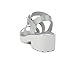 Soda ACCOUNT-2 ~ Little Kids/Children/Girls Open Toe Two Bands Lug sole Fashion Block Heel Sandals with Adjustable Ankle Strap (SILVER IRIDESCENT PU, numeric_2)