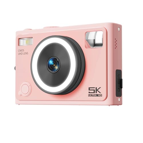 Appareil photo numérique 5K 64 MP avec zoom 18x et autofocus pour vlogging