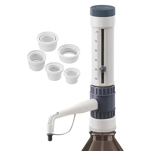 Distributeur de liquides pour laboratoire fini les fuites avec les flacons