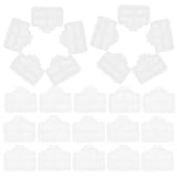 BESPORTBLE 50 Stück Ethernet Port Staubschutzkappen Weiß für Router PC Laptop Netzwerkschutz