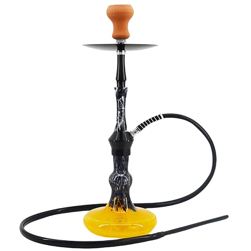 Moko ChoiceV[V58cm ^oR KX V[V{ A~jE KXr z[X Z~bN{E Shisha Hookah (^Cvf4)