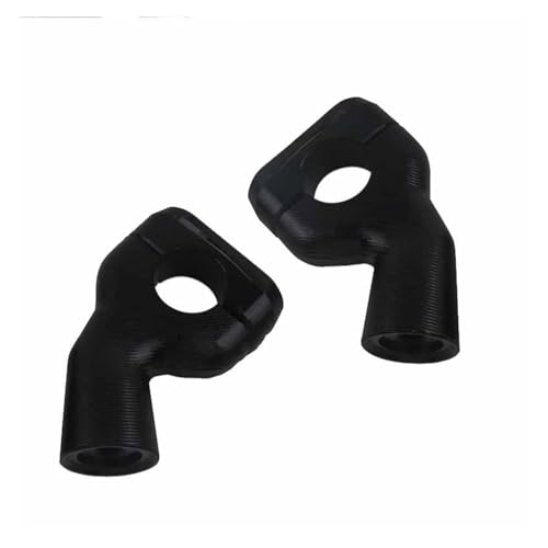 Rehausseurs de guidon Triumph T120 Speed Twin adaptateurs de rehausse en finition noire