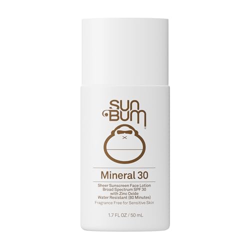 Sun Bum Mineral SPF 30 Face Sunscreen Lotion - Broad Spectrum and...