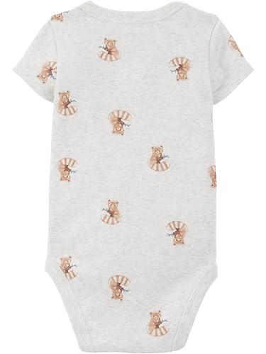Image of Simple Joys by Carter's Unisex Baby 5-pack Side Snap Short-sleeve Bodysuit