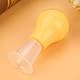 Frauen Tragbare Soft-Cups-Korrektur für Umgekehrte Flache Brustwarzen Aspirator Puller Health Care (YELLOW)