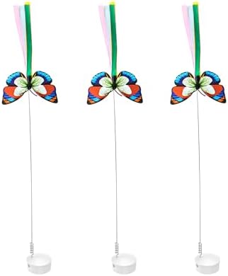 Potaroma Pack of 3 Butterfly Refills 3 in 1 Hide and Seek Cat Toy...