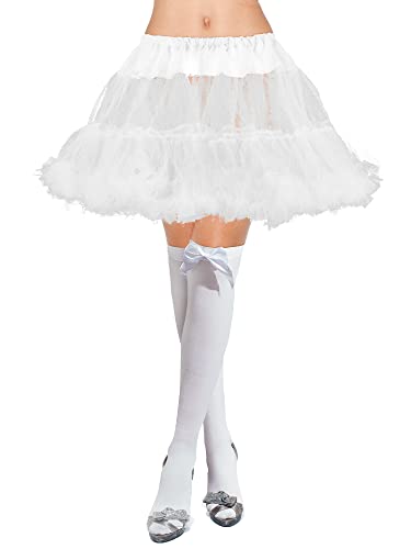 Jupe De Ballet Rétro Femme – Tulle 3 Couches Plissées, Taille Haute Élastique, Style Vintage Pour Danse, Carnaval, Cosplay Et Soirée