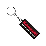 Kawasaki Let The Good Times Roll Keychain K064-8915-BKNS, Black