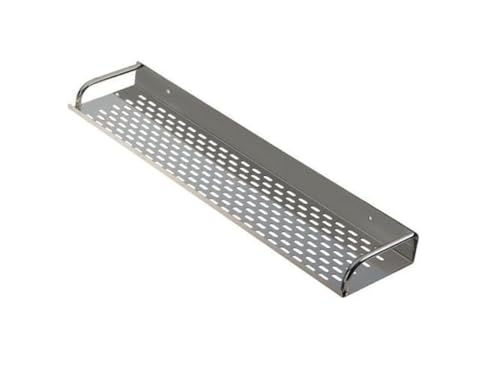 HEGAPRO Edelstahl Küchenregal Gewürzregal Wandregal Regal Regalhalter Ablage Küche Bad Länge 60cm A