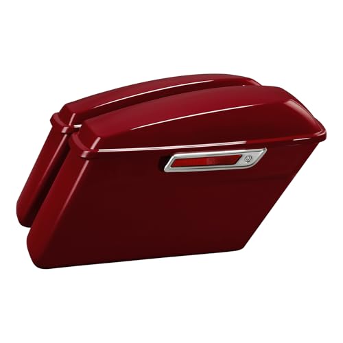 Alforjas rígidas para Harley Touring Billiard Red miniatura 3