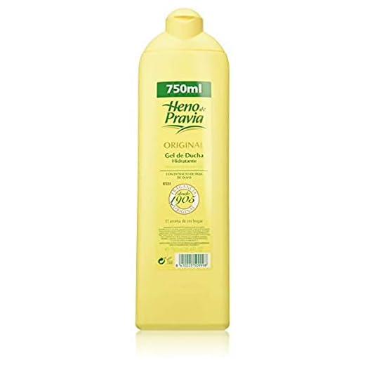 Heno de Pravia Original - Gel de ducha, paquete de 3 (3x750 ml)