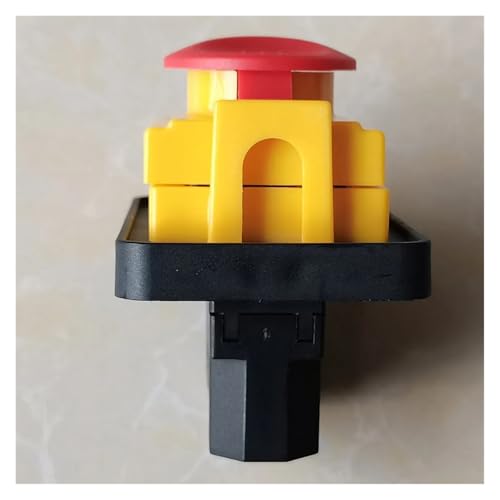 Interrupteur d'arrêt d'urgence DZ-6-2 AC250V 15A bouton de sécurité