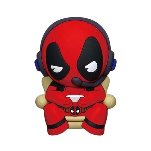 Imán Deadpool Gaming 3D de espuma pequeño miniatura 1