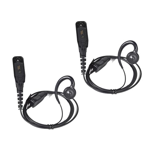 Auriculares de seguridad para equipos de vigilancia con Walkie Talkie Motorola DP3400