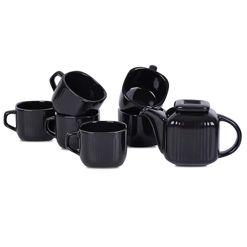 Image of DATA Zen Mug in Black, Set of 6