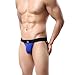 MuscleMate Men's Jockstrap Underwear, Stretch Men's Jockstrap Thong Underwear, All-day Comfort. (US, Alpha, X-Large, Regular, Regular, Blue)