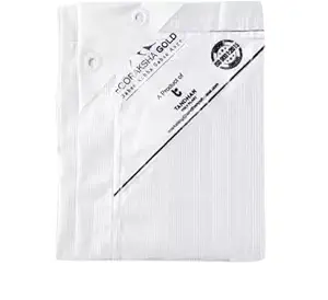 Tandhan Ecoraksha Gold Premium Multilayer Eco-Friendly Tarpaulin Sheet Waterproof Tirpal Heavy Duty 80 X 60 Ft Poly Tadpatri - Multipurpose 250 GSM Plastic Cover Tharpai, Thadika, Tarp (White)